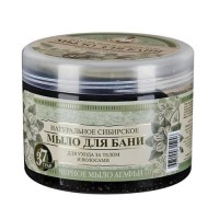 Черное Мыло Агафьи (Мыло для Бани) 500 ml