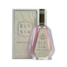 Арабські міні-парфуми Elysia Vanilla Sugar FragranceWorld 50 ml. Гурманский солодкий аромат для жінок