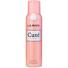 La-Rive Cute дезодорант-парфумований 150 ml. Свіжий зелений аромат для жінок La-Rive Cute дезодорант-парфумований 150 ml. Свіжий зелений аромат для жінок